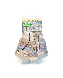 Yankee Candle Seacoast Highway Car Jar (3-Pack)
